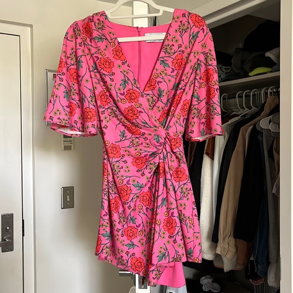Finders Keepers Hana floral print wrap mini dress - Picture 3 of 8